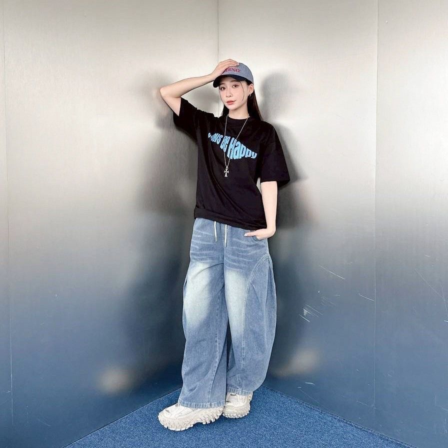 #C411 Always Be Happy SORONA T-Shirt