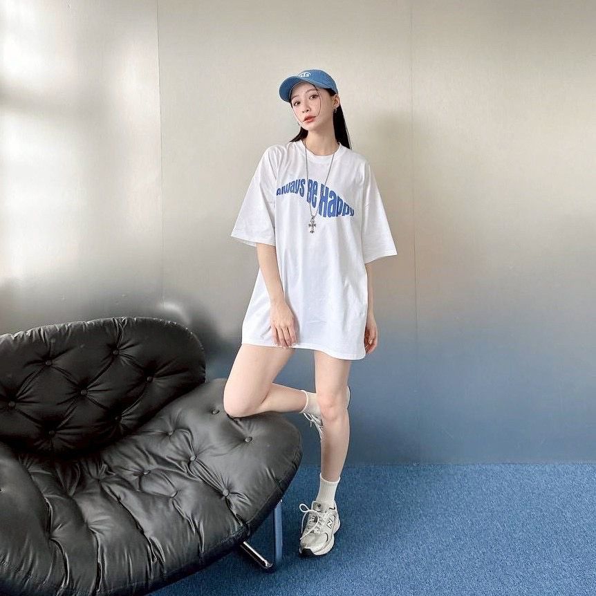 #C411 Always Be Happy SORONA T-Shirt