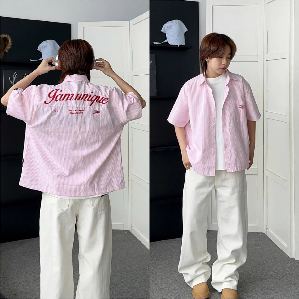 #VNJY01 Jamunique Stripe Shirt