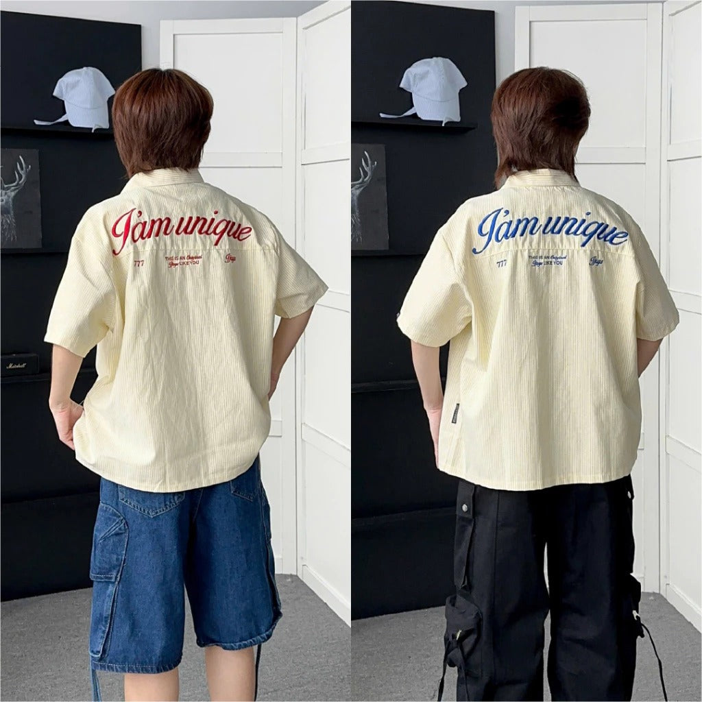 #VNJY01 Jamunique Stripe Shirt