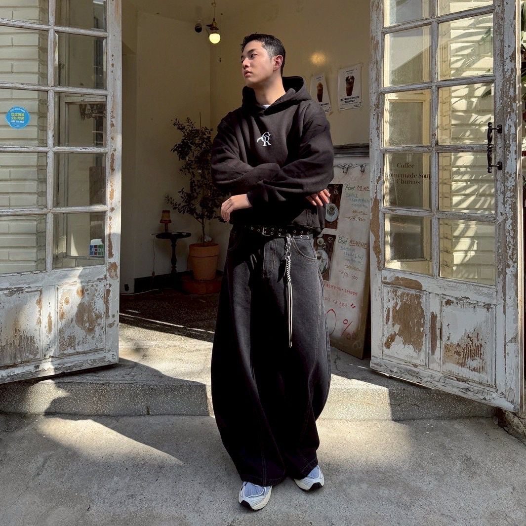 #C453 Middle CROSS Hoodie