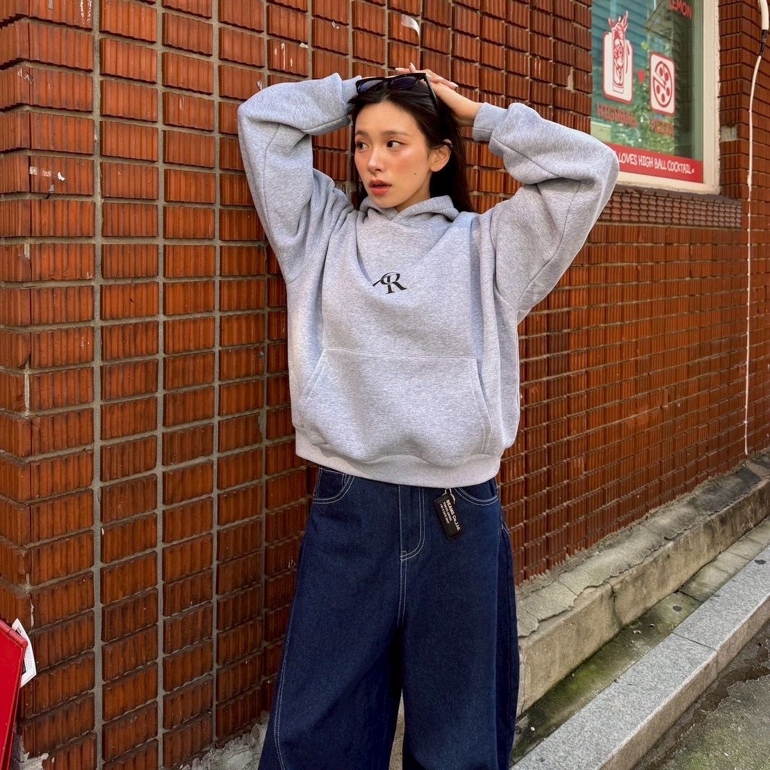 #C453 Middle CROSS Hoodie