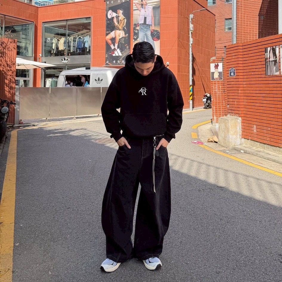 #C453 Middle CROSS Hoodie