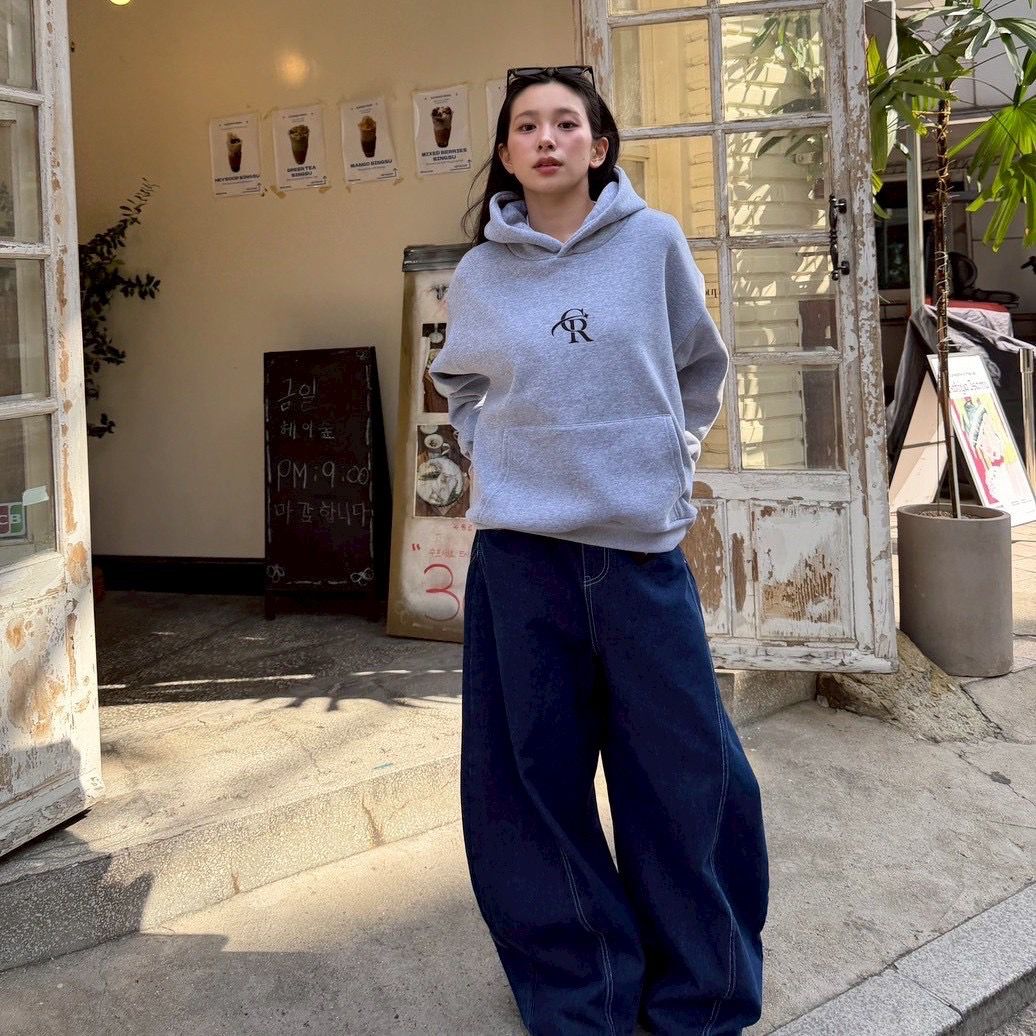 #C453 Middle CROSS Hoodie