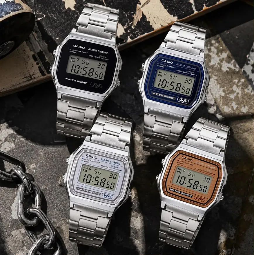 #CASIO01 Vintage Digial Watch (A158WEA)
