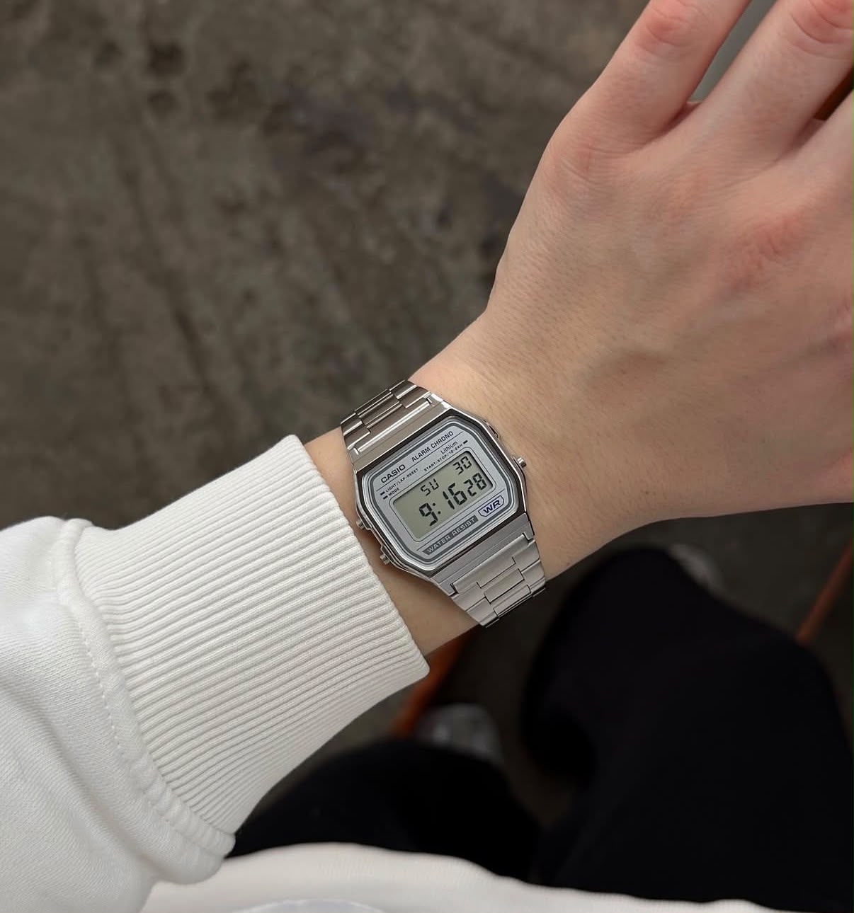 #CASIO01 Vintage Digial Watch (A158WEA)