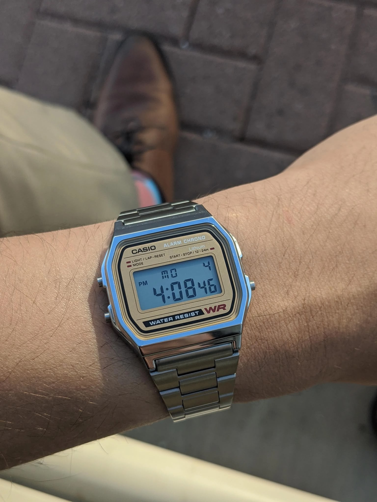 #CASIO01 Vintage Digial Watch (A158WEA)