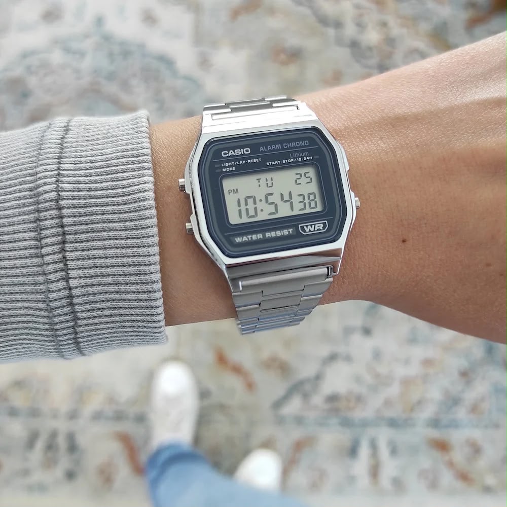 #CASIO01 Vintage Digial Watch (A158WEA)