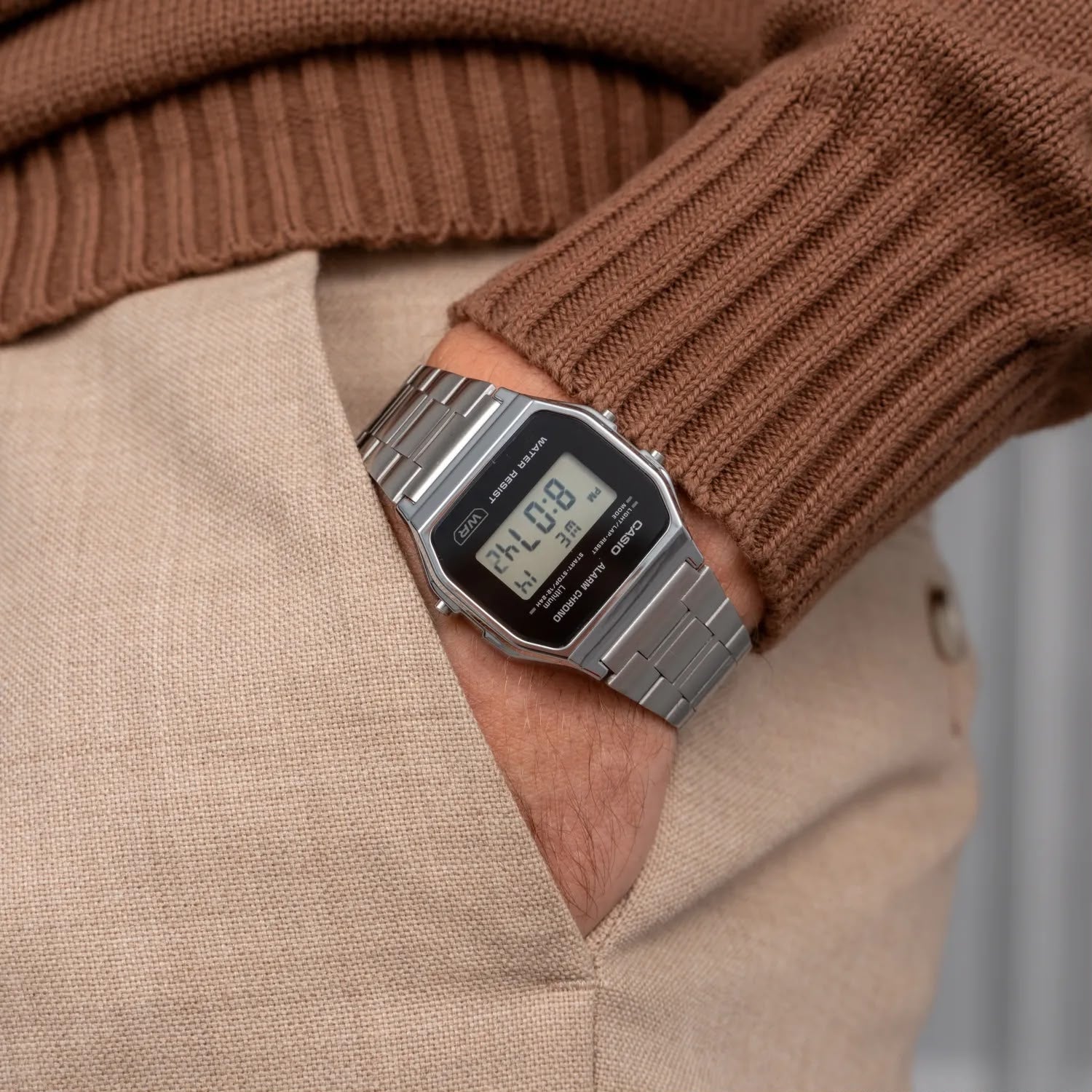 #CASIO01 Vintage Digial Watch (A158WEA)