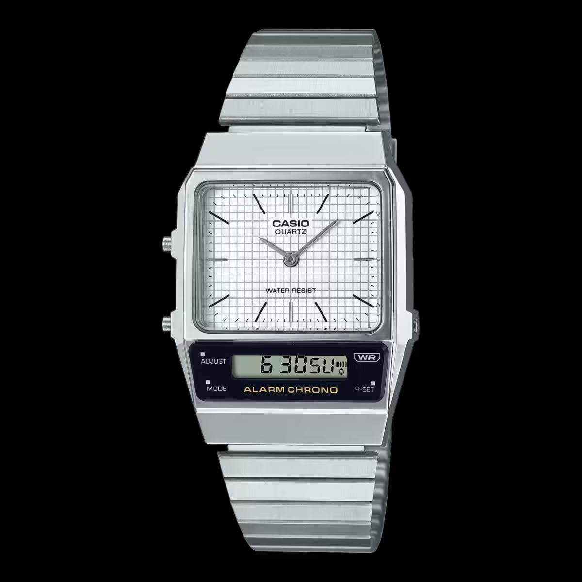#CASIO04 Vintage Rectangular Dual-DIsplay Watch Reissue (AQ-800E)