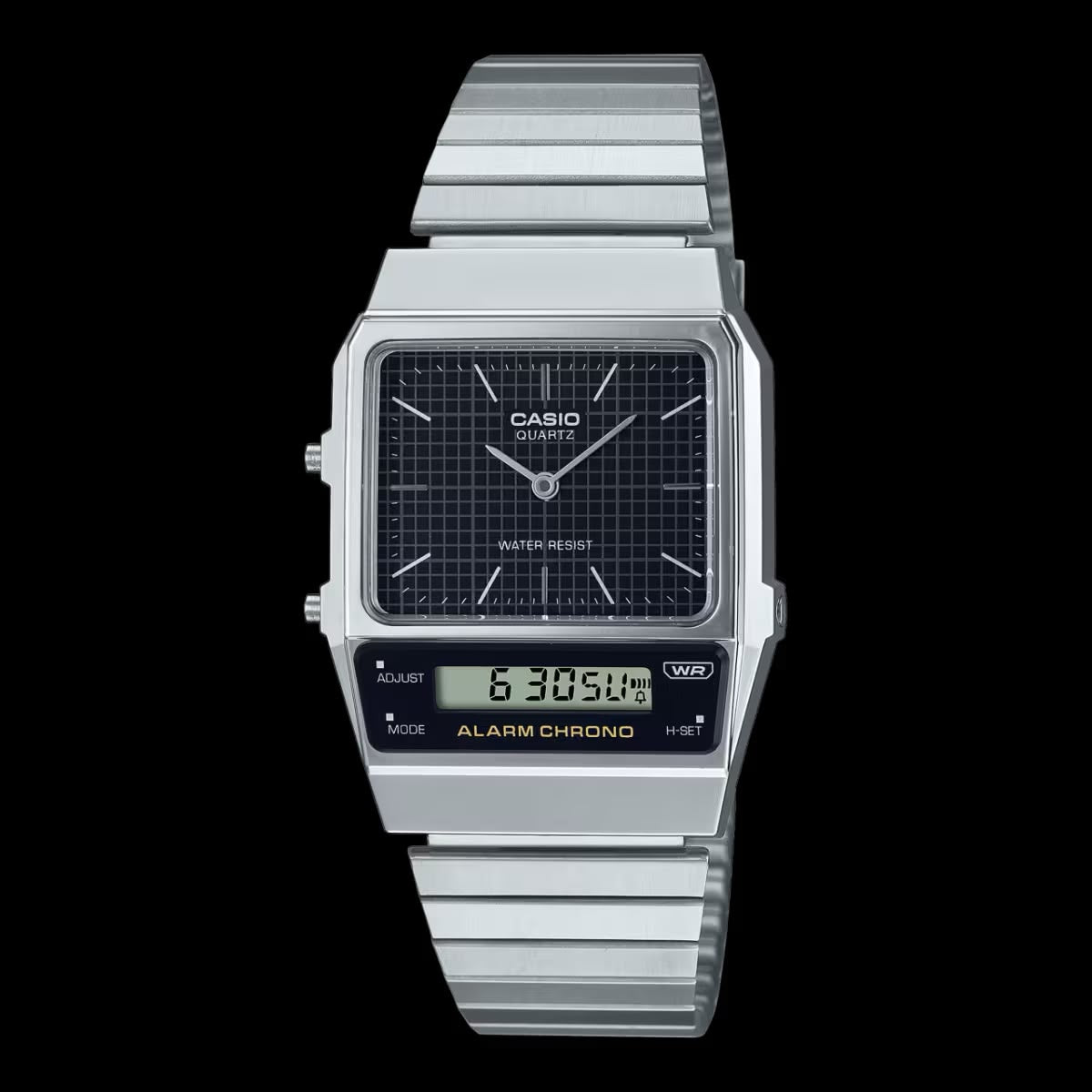 #CASIO04 Vintage Rectangular Dual-DIsplay Watch Reissue (AQ-800E)