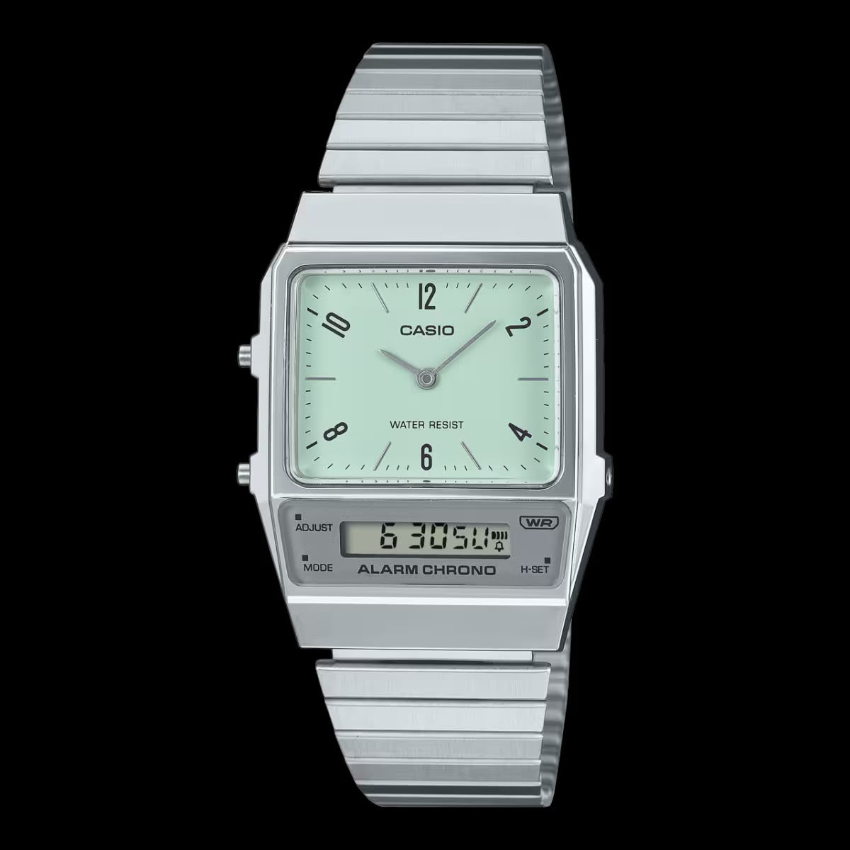 #CASIO04 Vintage Rectangular Dual-DIsplay Watch Reissue (AQ-800E)