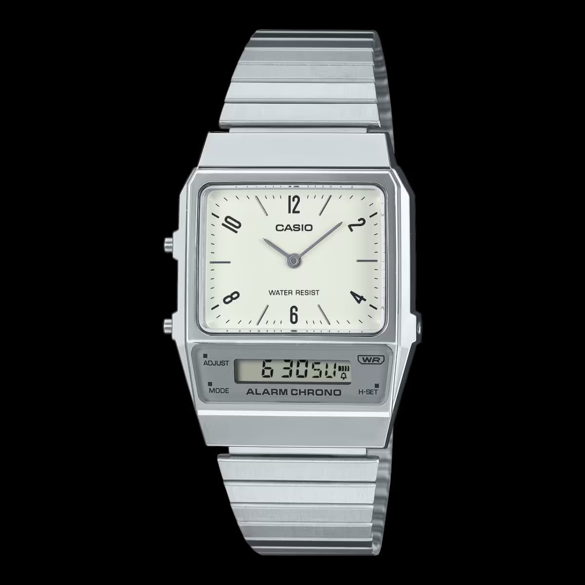 #CASIO04 Vintage Rectangular Dual-DIsplay Watch Reissue (AQ-800E)