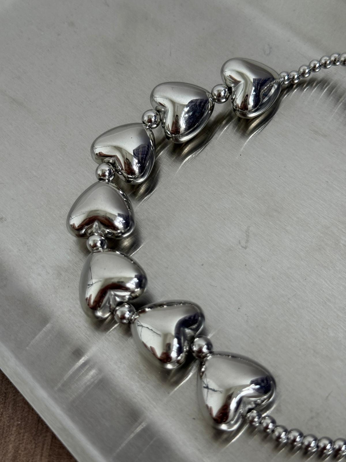 #IS29「送免運券」Heart Pin Necklace