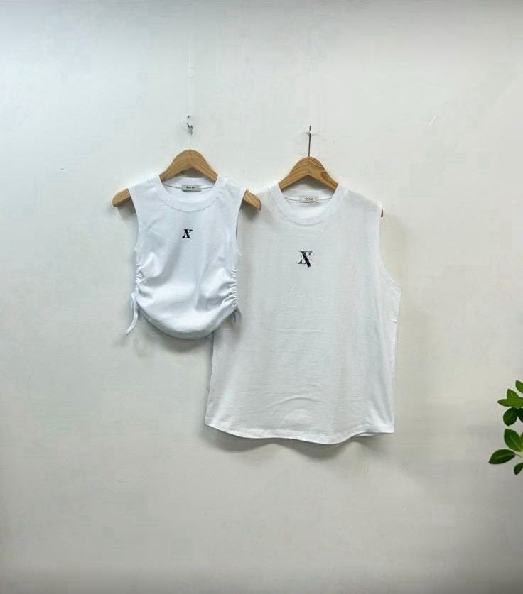 #KR05 Couple X Tank Top
