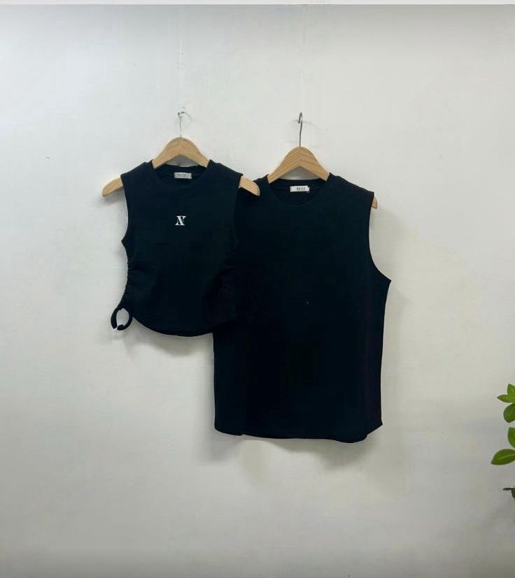 #KR05 Couple X Tank Top