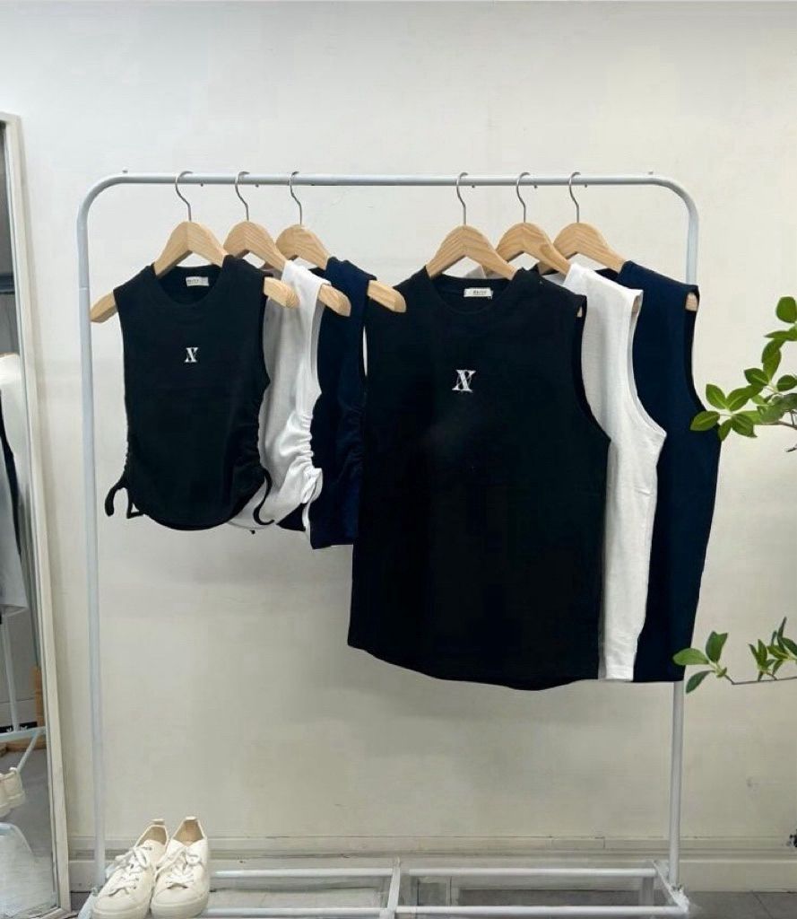 #KR05 Couple X Tank Top