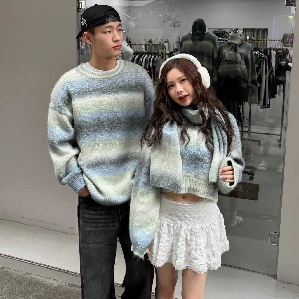 #BM01 Cotton Candy Couple Sweater - Idiot Sandwich HK - 