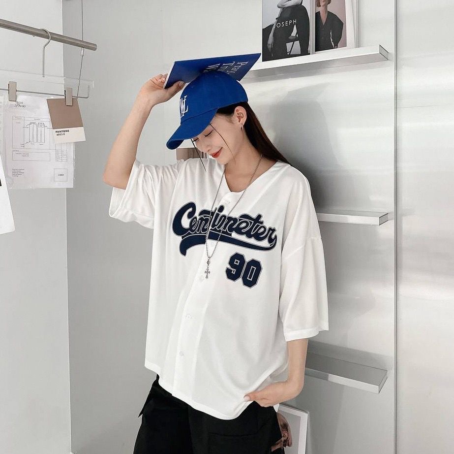 #C134 Centimeter Baseball Shirt - Idiot Sandwich HK-