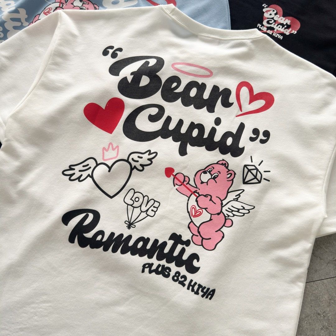 #C141 Bear Cupid T - shirt - Idiot Sandwich HK - 