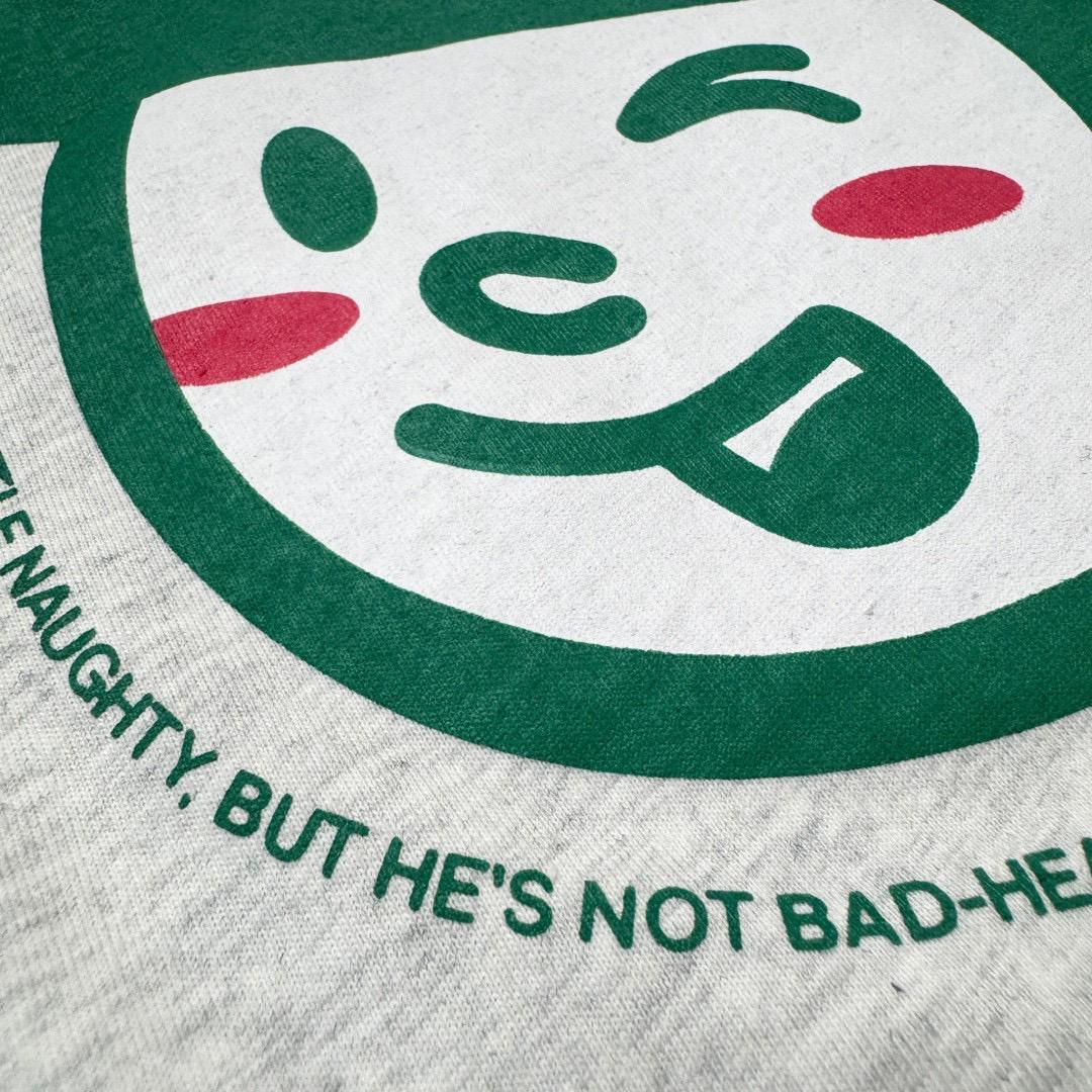 #C142 Naughty Boy T - shirt - Idiot Sandwich HK - 