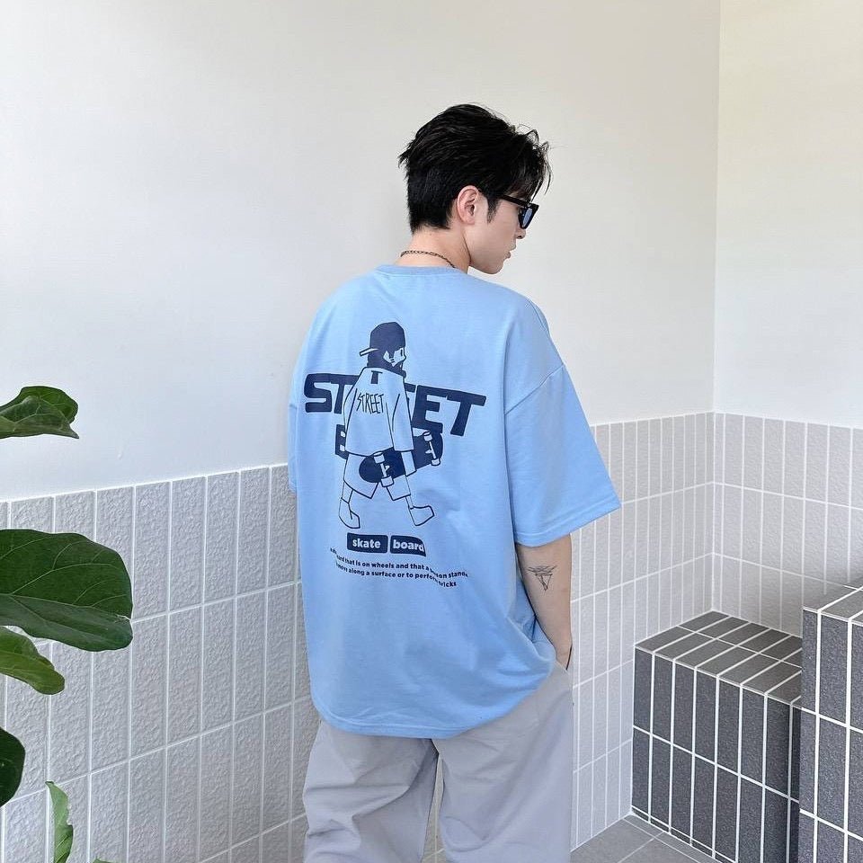 #C157 Street Skateboard T-shirt - Idiot Sandwich HK - 