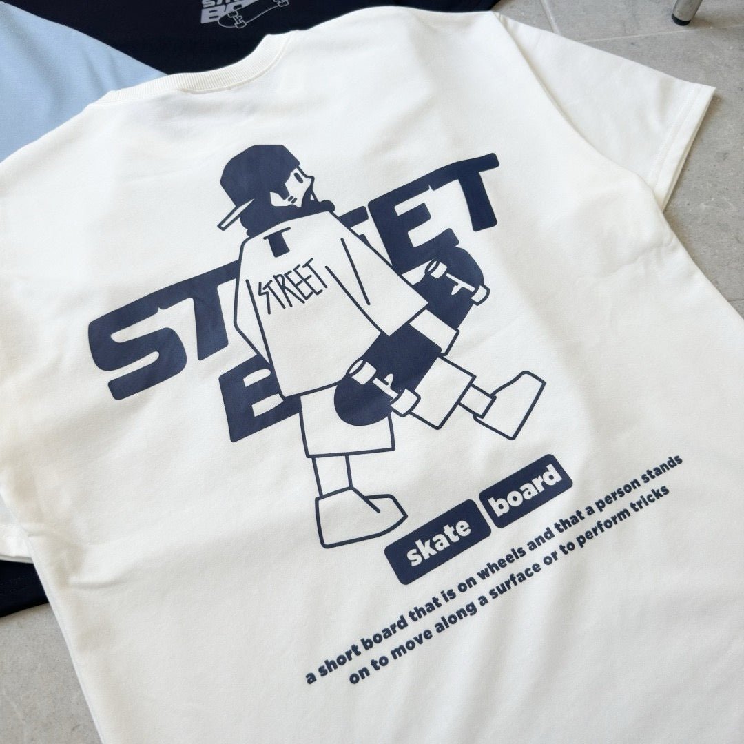 #C157 Street Skateboard T-shirt - Idiot Sandwich HK - 