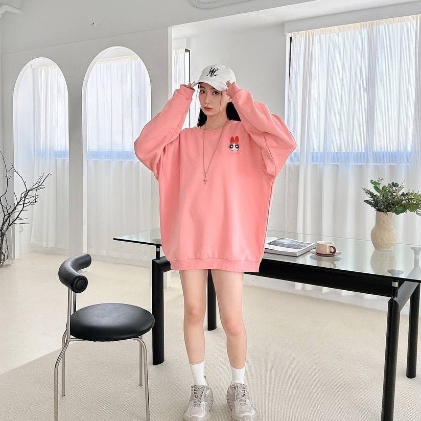 #C159 Powerpuff Autumn Long Sleeve - Idiot Sandwich HK - 