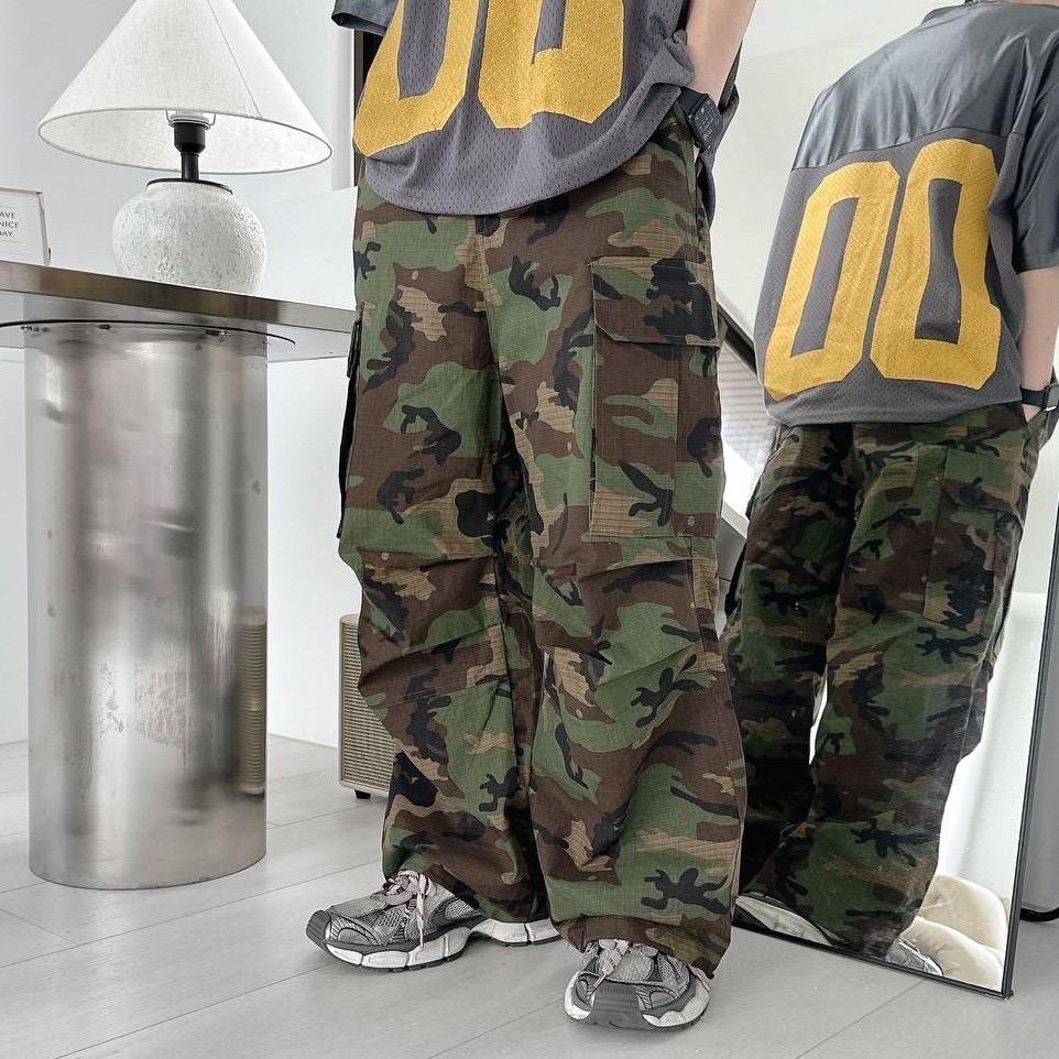 #C161 Camouflage Cargo Pants - Idiot Sandwich HK - 