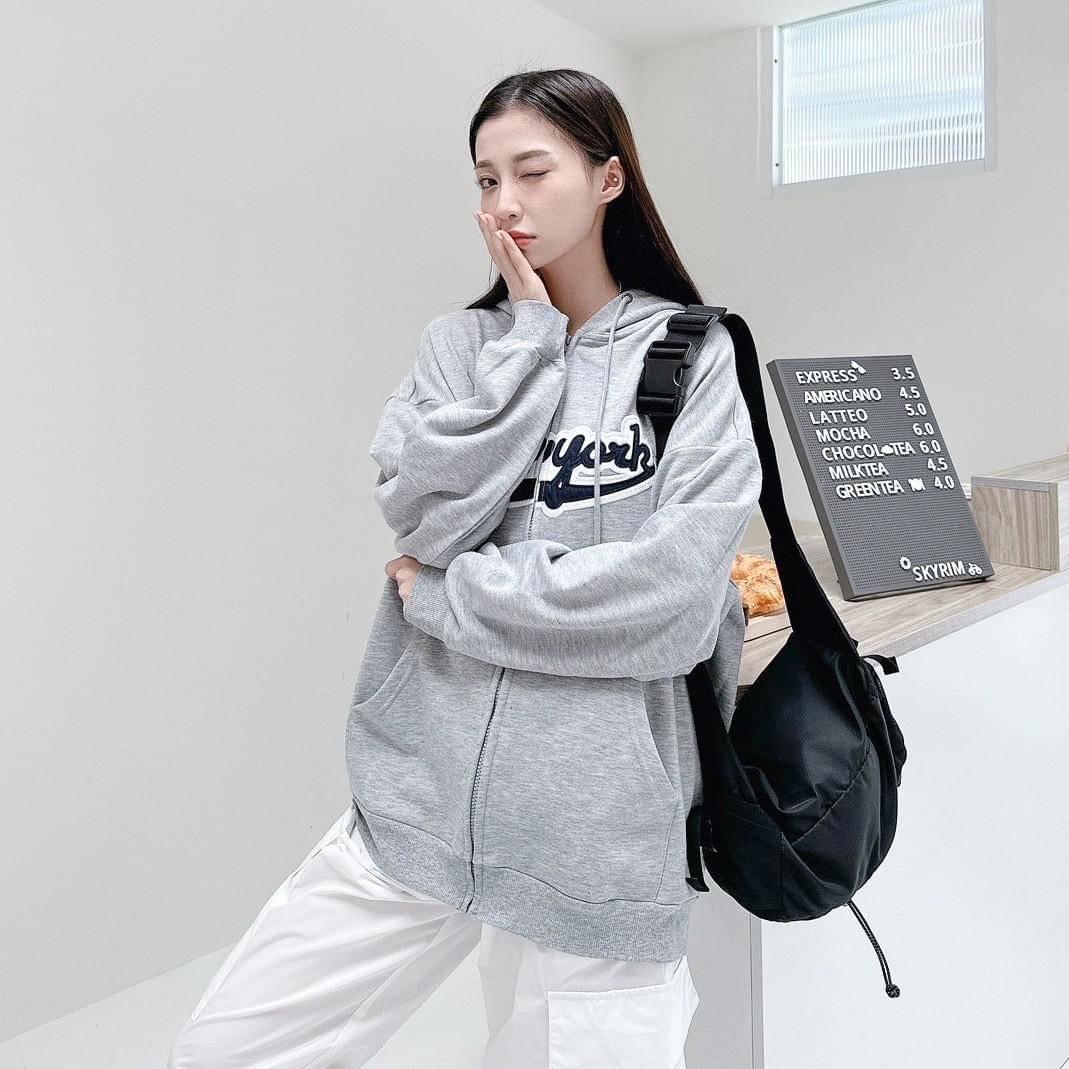 #C169 New York Zip - up Hoodie - Idiot Sandwich HK - 