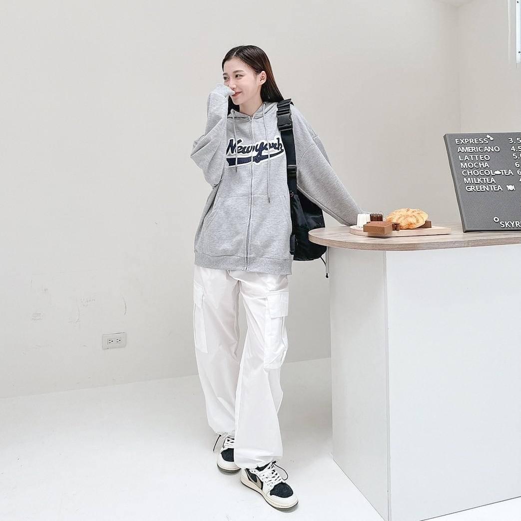 #C169 New York Zip - up Hoodie - Idiot Sandwich HK - 