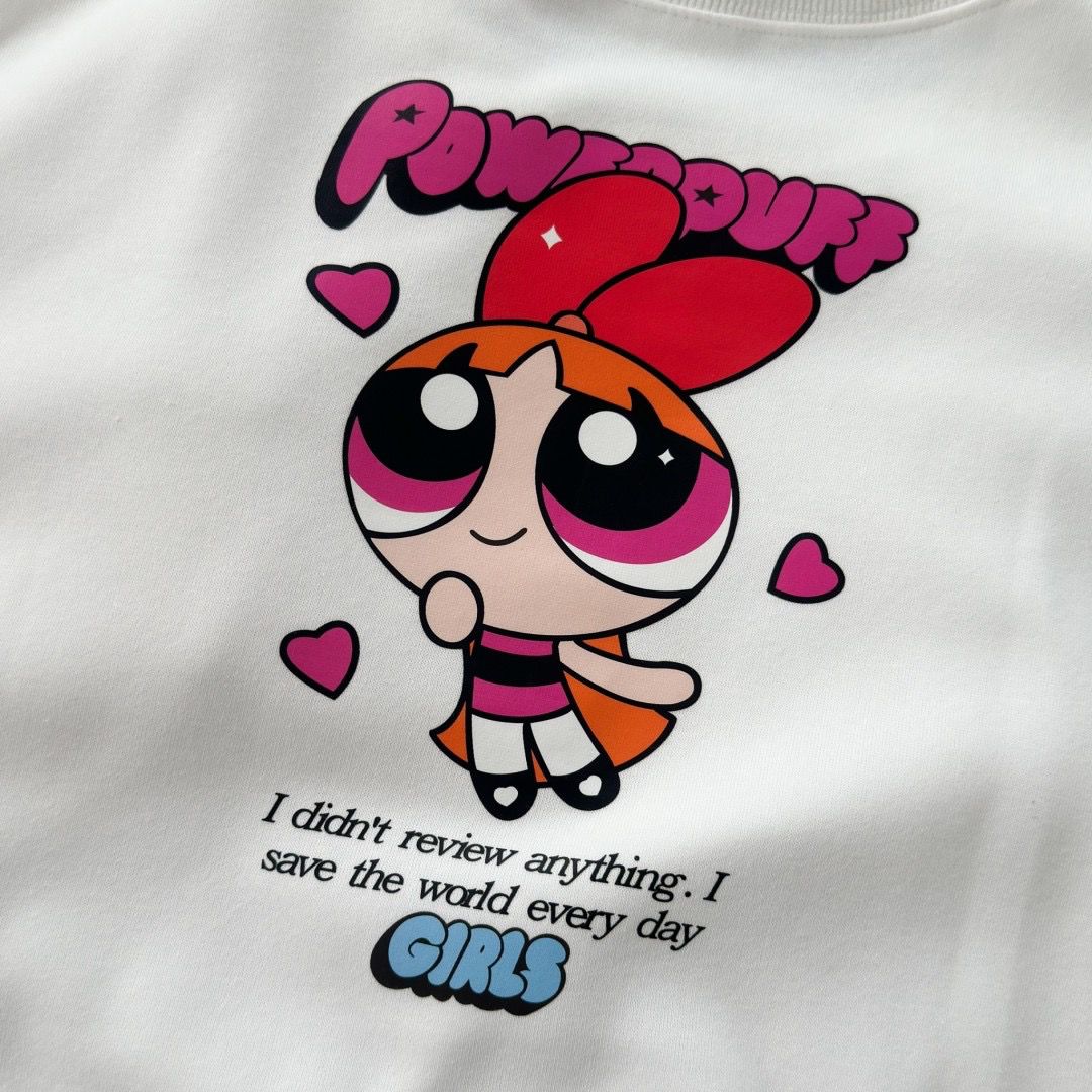 #C176 Powerpuff Girl Sweatshirt - Idiot Sandwich HK - 