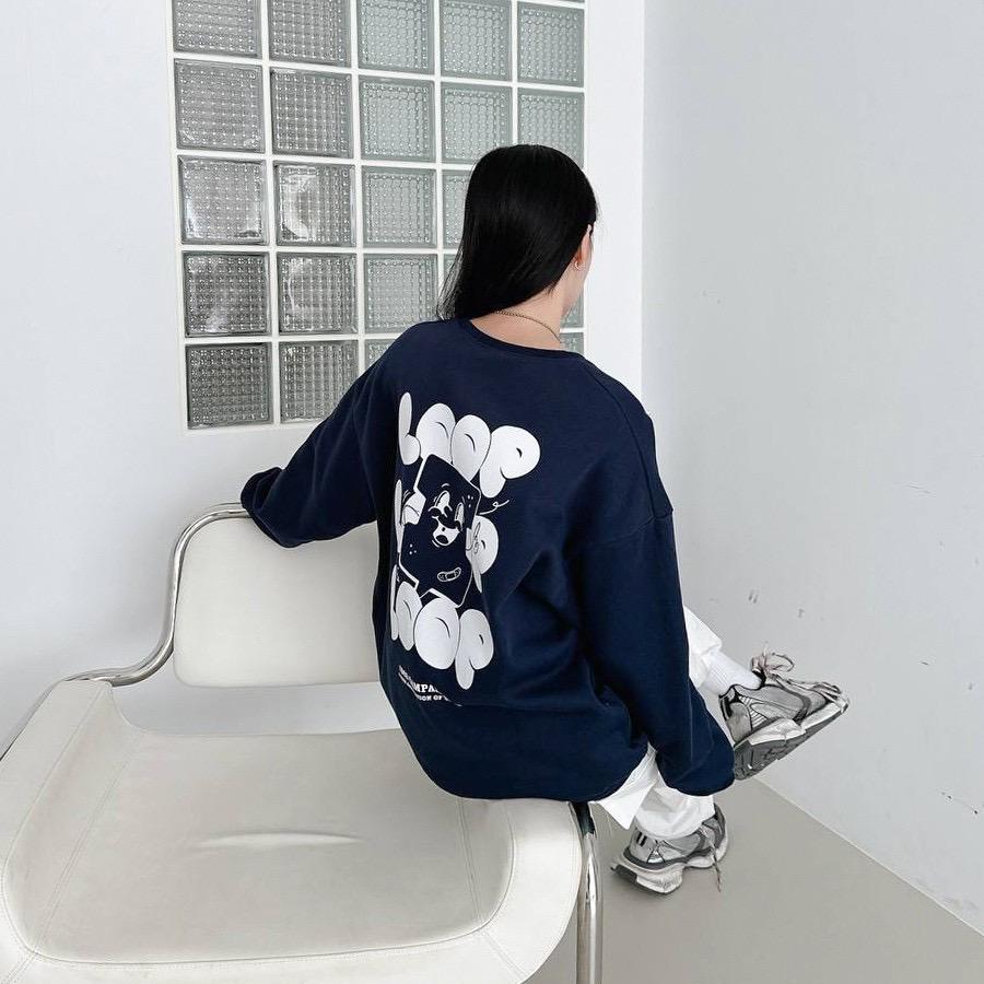 #C177 LOOP Graffiti Sweatshirt - Idiot Sandwich HK - 