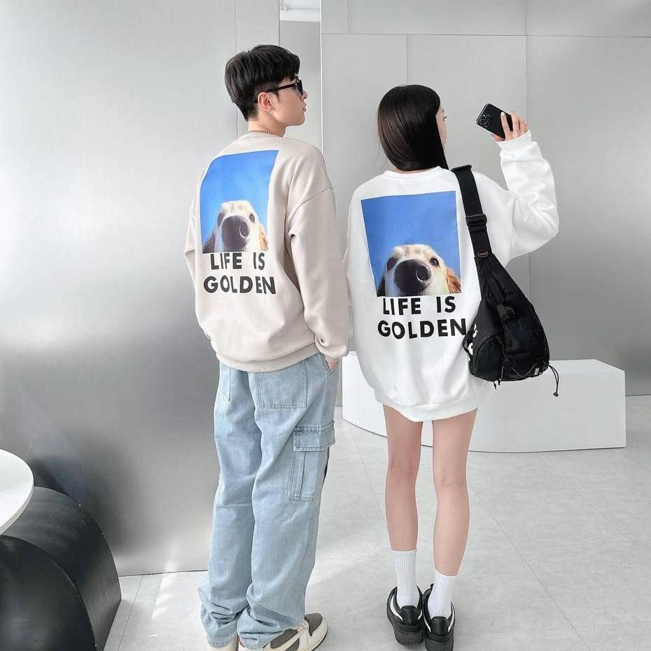 #C179 Life is Golden Sweatshirt - Idiot Sandwich HK - 