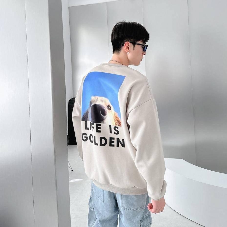 #C179 Life is Golden Sweatshirt - Idiot Sandwich HK - 