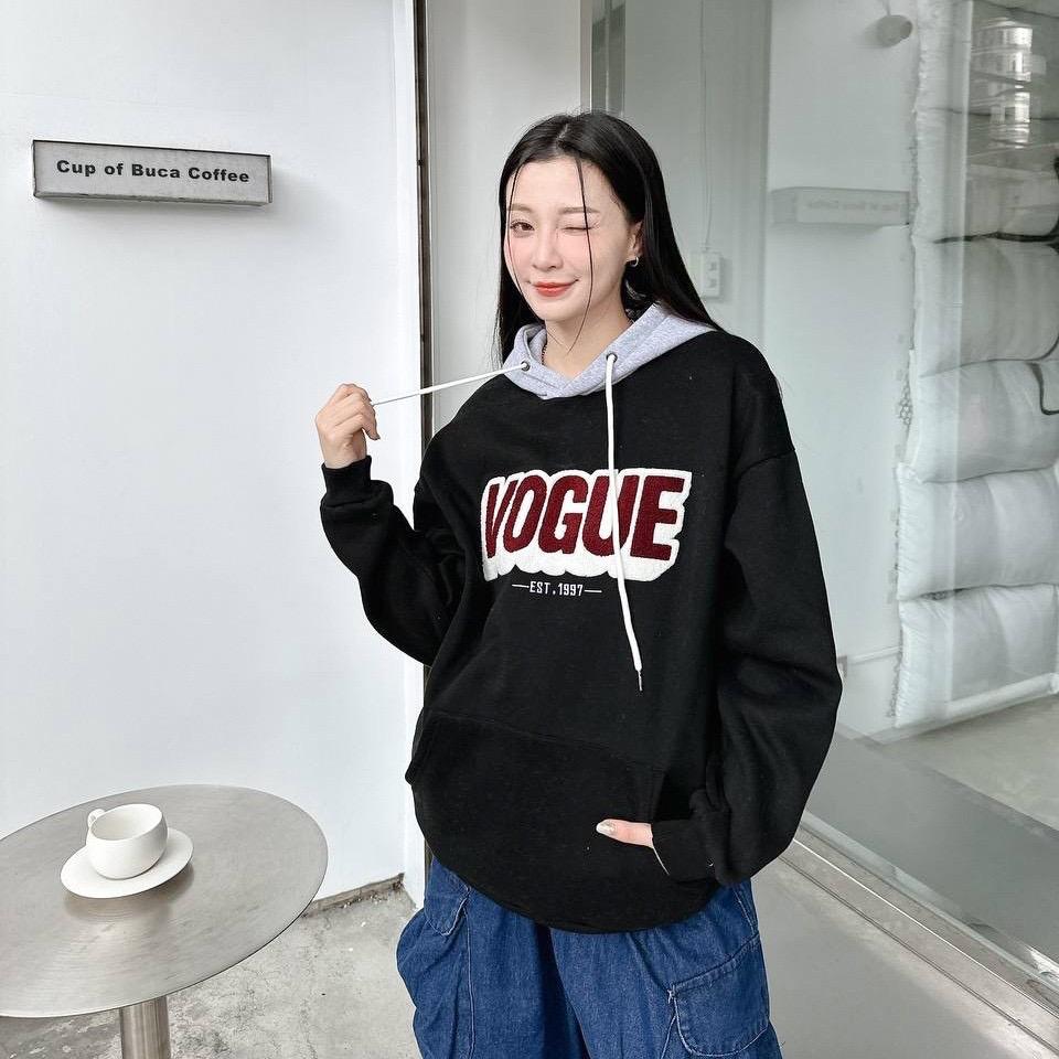 #C206 Vogue Contrast Hoodie - Idiot Sandwich HK - 