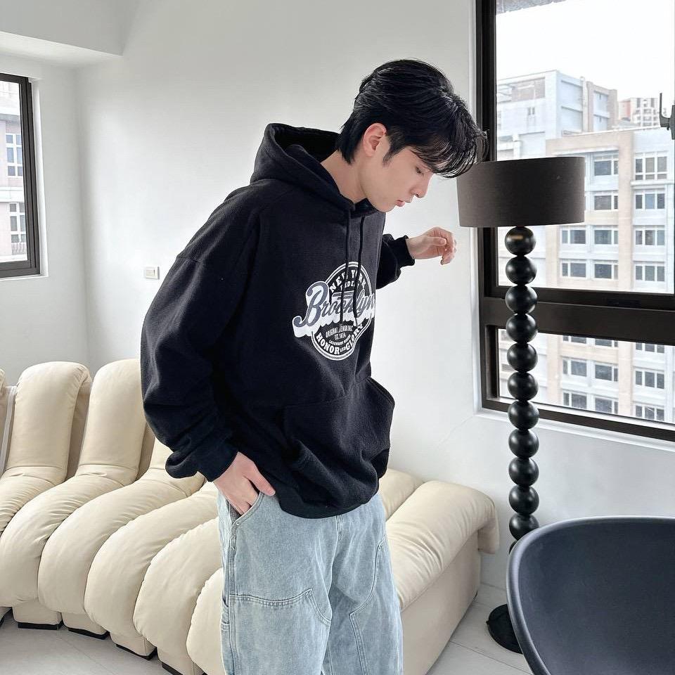 #C218 Brooklyn Stamp Hoodie - Idiot Sandwich HK - 