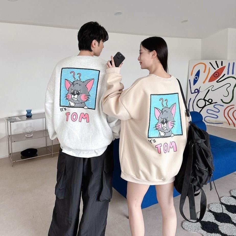 #C222 It's Tom Sweat Shirt 厚磅刷毛布 - Idiot Sandwich HK - 