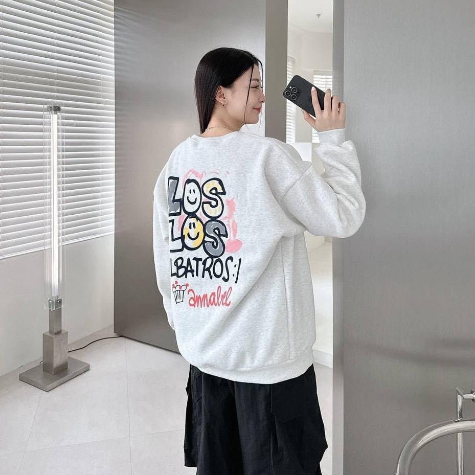 #C224 LOS LOS Sweatshirt 厚磅刷毛布 - Idiot Sandwich HK - 