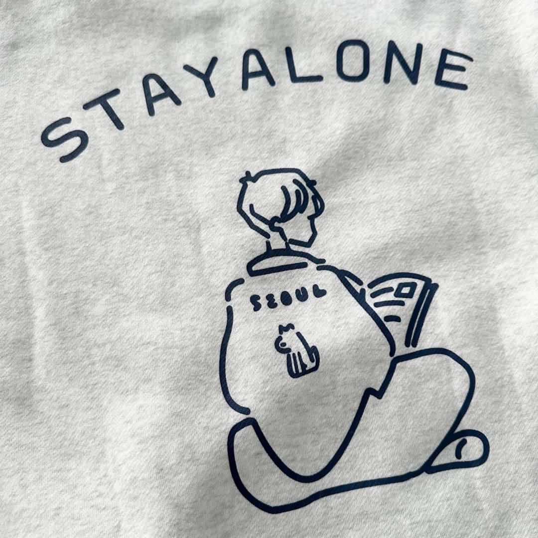 #C228 STAY ALONE Sweater - Idiot Sandwich HK - 