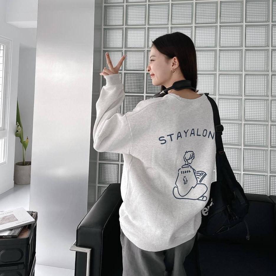 #C228 STAY ALONE Sweater - Idiot Sandwich HK - 