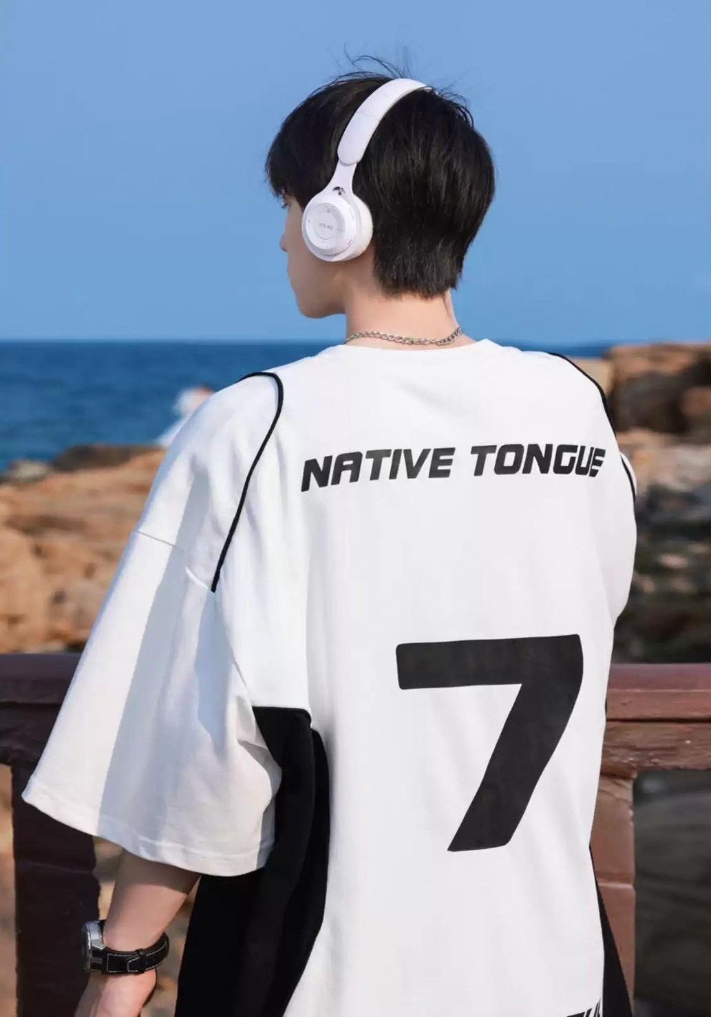 ＃C278 Native Tongue T-shirt - Idiot Sandwich Apparel Limited - 