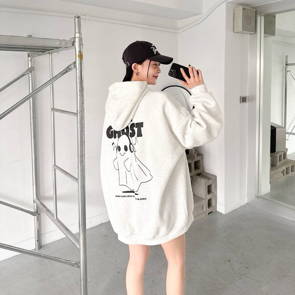 #C310 GHOST Music Hoodie - Idiot Sandwich Apparel Limited - 