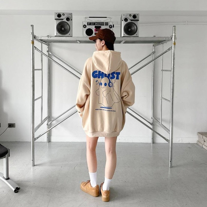 #C310 GHOST Music Hoodie - Idiot Sandwich Apparel Limited - 
