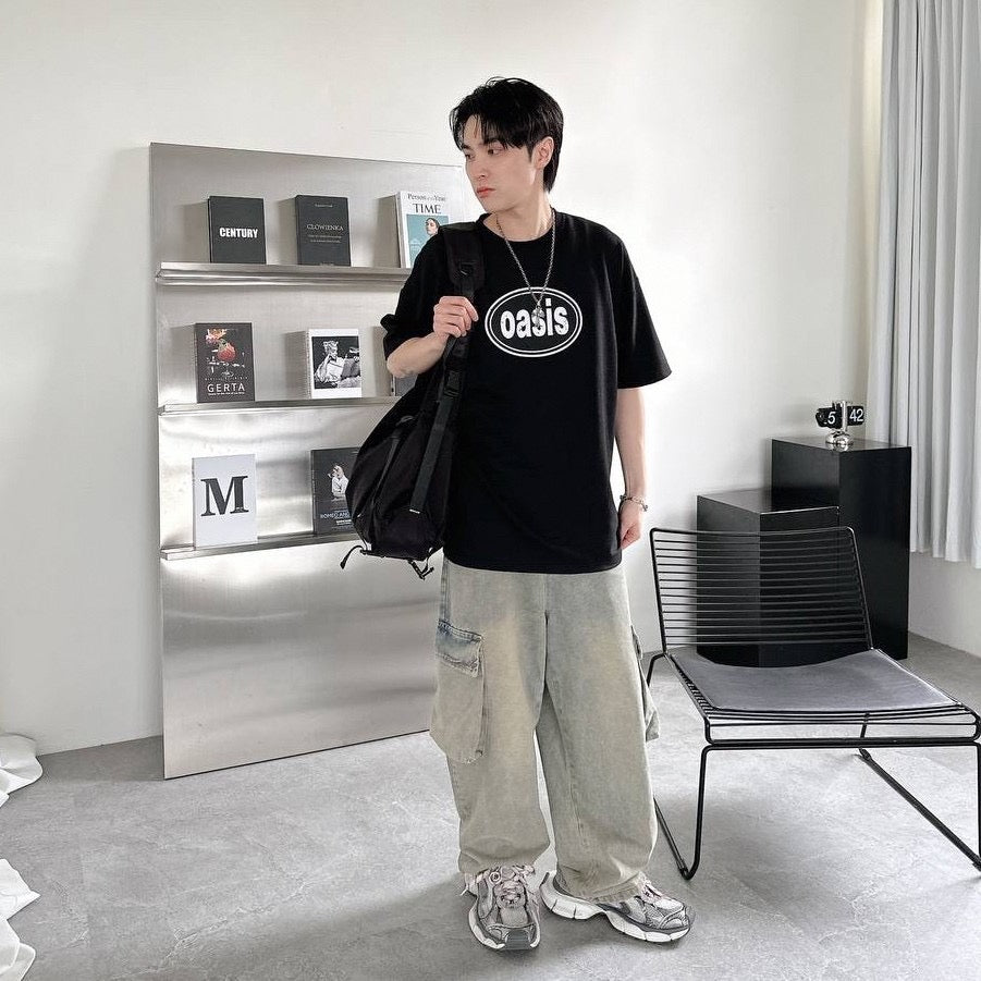 #C332 Oasis T-shirt - Idiot Sandwich Apparel Limited - 