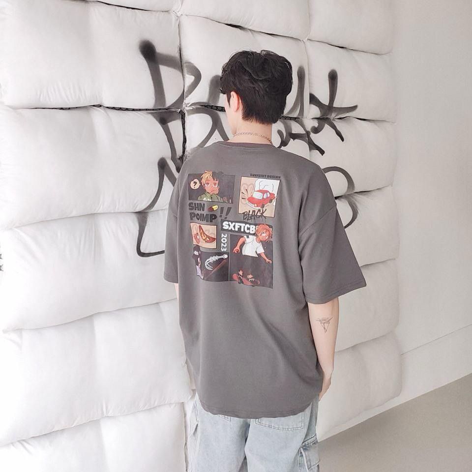 #C333 SHNPOIMP Skateboard T-shirt - Idiot Sandwich Apparel Limited - 