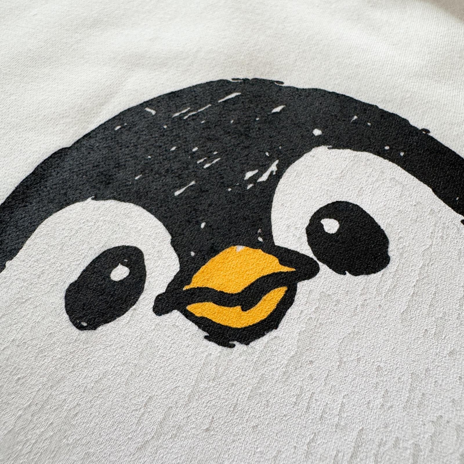 #C334 Penguin Island T-shirt - Idiot Sandwich Apparel Limited - 