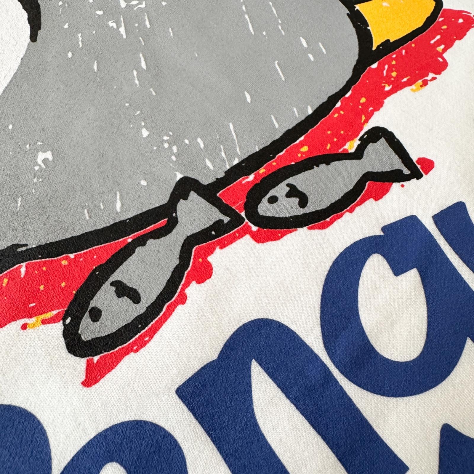 #C334 Penguin Island T-shirt - Idiot Sandwich Apparel Limited - 
