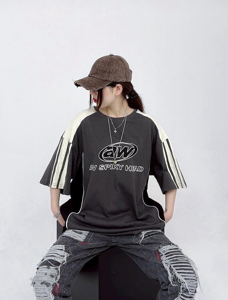#C340 AW Spiky Head T-shirt - Idiot Sandwich Apparel Limited - 