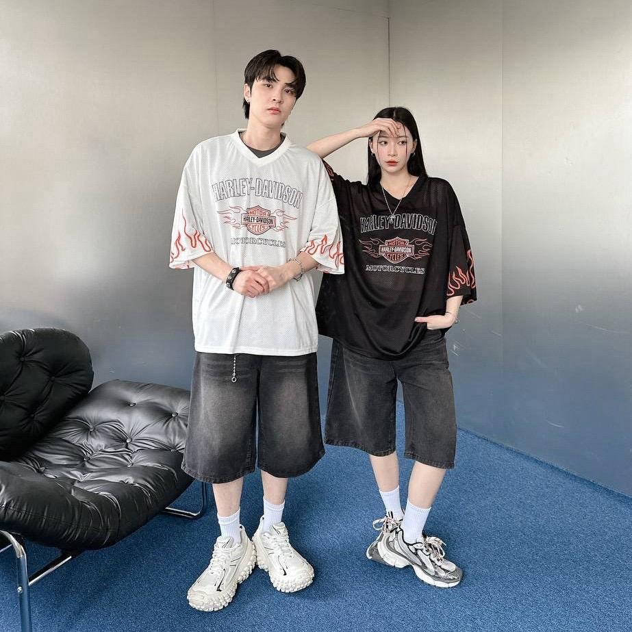 #C342 Harley - Davidson Sheer T-shirt - Idiot Sandwich Apparel Limited - 